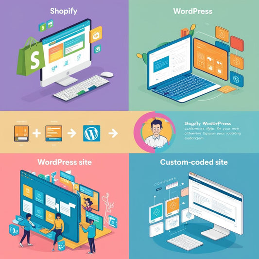 (Shopify | WordPress | Custom-coded Sites)